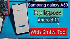 Samsung A50 Frp Bypass Android 11 one click frp bypass | samsung a50 Google account bypass 2024