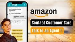 How to Contact Amazon Customer Service - Talk to a REAL AGENT !!
