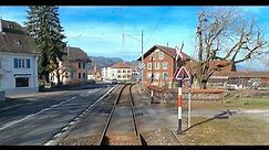 ★ 4K 🇨🇭 Luzern - Seetal - Lenzburg cab ride, Switzerland [02.2020]