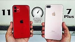 iPhone 11 vs iPhone 7 Plus in 2022 | SPEED TEST!