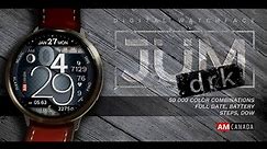 Watchface "AMC200127 JUM drk" for Samsung Galaxy Watch, Samsung Gear S3 and Galaxy Watch Active 2