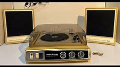 Serviced General Electric Stereo Record Player Model P380A