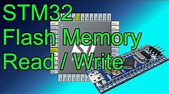 Flash Memory Read and Write 🟣 STM32 Programming with STM32F103C8T6 Blue Pill C++ in STM32 Cube IDE