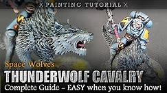 How to Paint Space Wolves Warhammer 40K Painting Tutorial | Complete Step by Step Guide