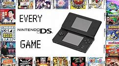 Every Single Nintendo DS Game Ever Made! (1839 GAMES!!)