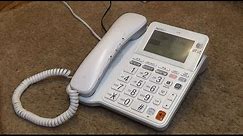 AT&T CL4940 Corded Telephone with Digital Answering System | Initial Checkout