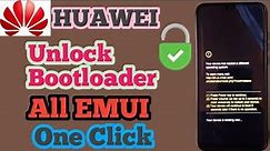 All Huawei Bootloader Unlock | Relock One Click