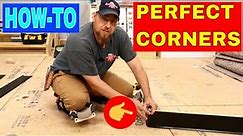 Inside and Outside Corners: Cove Base Installation Made Easy