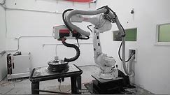 Robot Laser Cleaning & Texturing Machine