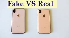 How to spot Fake iPhone XS Max -- Fake VS Real iPhone XS Max