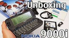 Nokia 9000i Communicator Unboxing 4K with all original accessories RAE-1N A review