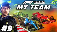 F1 2021 MY TEAM CAREER Part 9: BEATING FERRARI?! BEST AI BATTLE I'VE SEEN ON THIS GAME YET!