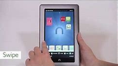 NOOK Tablet Features & Touch Gestures