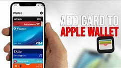 How to Add every Card to Apple Wallet! [2023]