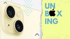 UNBOXING IPhone 15 Yellow #IP15