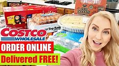 Costco Grocery Shopping: How to Order ONLINE & Get it Delivered FREE with INSTACART!