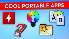 10 Cool and Free Portable Programs (You Need to See)