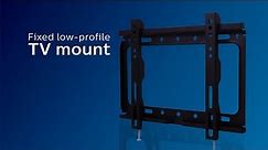 SQM3221/27: Philips Fixed Low-Profile TV Mount - Installation