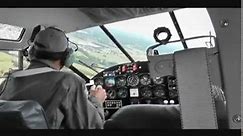 Beech 18 Cockpit Footage