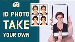 How to take ID photo at home yourself