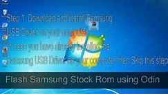 How to Samsung Galaxy Tab 2 10 1 GT P5110 Firmware Update (Fix ROM)