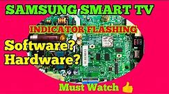 Samsung tv won't turn On Red light flashing!Standby problem!Restart#Dead Repair process