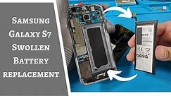 Samsung Galaxy S7 Battery Replacement - Swollen Battery | How to