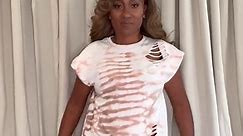 Upcycle your tshirt. When a tshirt gets old or you dont know what to do with one of those free tshirts you get at an event, UPCYCLE IT! It creates a unique, one of a kind look, & you are doing your part for the sustainable fashion movement. #fallfashion #style #blackwomen #blackfashioninfluencer #sustainablefashion #diy #tutorial #blackfashionmom #blackcreator #fashiontiktok #fashionispo #ootd #flyageless #womenover40style #blackfashion