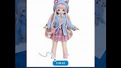 Dream Fairy Casual Anime Doll | Interactive Fashion Anime Barbie Doll with Mechanical Joints