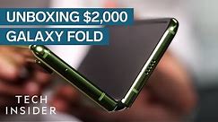 Unboxing The $2,000 Samsung Galaxy Fold