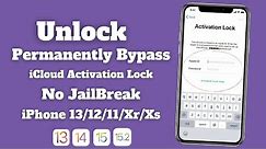 IOS 15.2! Unlock Permanently iCloud Lock✅ Remove iCloud iPhone /Xr/Xs/11/12/13 Without Pc✅ Sim Work