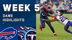 Bills vs. Titans Week 5 Highlights | NFL 2020