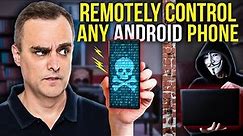Warning! Android phone remote control // Hackers can hack your phone