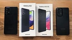Samsung Galaxy A53 vs Samsung Galaxy A52
