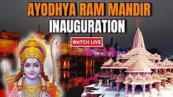 Ram Mandir Pran Pratishtha LIVE | Ayodhya Ram Mandir Consecration Ceremony | NDTV 24x7 LIVE TV