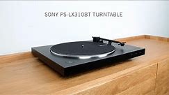 Sony PS-LX310BT Automatic Turntable Overview by TurntableLab.com