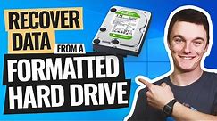 How to Recover Data from a Formatted Hard Drive (5 Ways)