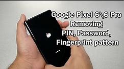 Google Pixel 6\6 Pro Hard reset Removing PIN, Password, Fingerprint pattern