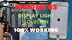 iphone 6s display light problem | iphone 6s no display no backlight solution
