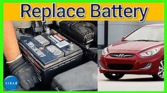 How to [EASILY] Replace the Battery - Hyundai Accent (2012-2017)