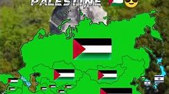 Israel 🇮🇱 VS Palestine 🇵🇸, Map Asia #map #Asia #israel #vs #palestine #countries #fypシ #shorts #team