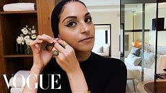 Student Eman Abbas Does Her Authentic Egyptian Cat-Eye | Beauty Secrets | Vogue