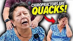DAUGHTER **FORCES** SKEPTICAL MOM TO SEE CHIROPRACTOR! 😭| Back Pain & Sciatica Adjustment | Tubio