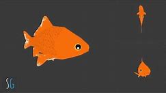 Animated Pond Fish - Fish animation
