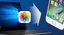 How to Transfer Photos from Laptop to iPhone [iPhone 14 Supported]