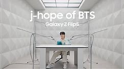 Galaxy x j-hope: Galaxy Z Flip5 I The stunning look, the first unveiling | Samsung