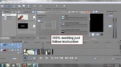 how to install sony vegas pro 13 platinum 32,64 bit with crack, and Download free, 100% working
