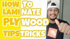 HOW TO LAMINATE PLYWOOD | STEP BY STEP | BEGINNER'S GUIDE | TIPS & TRICKS | MR. LEE TV
