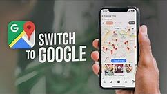 How to Change Maps to Google Maps in iPhone (tutorial)