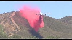California battles fires with "fire plane"